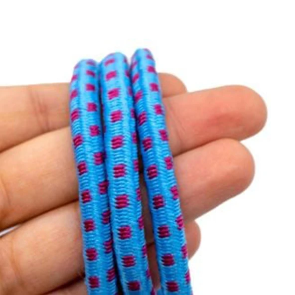 Kancalı Elastik Motorsiklet Oto Araç Araba Bagaj Lastiği Bisiklet Sabitleme Lastik Ahtapot 75 cm - 3
