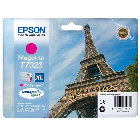 Epson (T7023XL) C13T70234010 Kırmızı Orjinal Kartuş ürün görseli