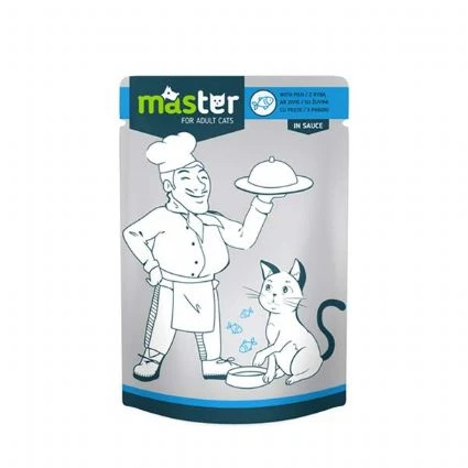 Master Balıklı Pouch Kedi Maması 80 Gr. x 24 Adet ürün görseli