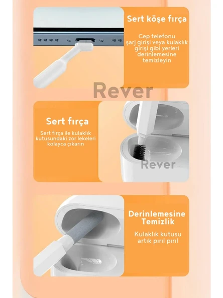 21-IN-1 Elektronik Cihazlar İçin Temizlik Seti CK-01 - Resim 2