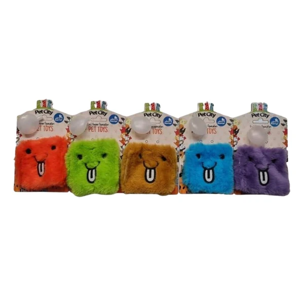 Pet City Peluş Yedekli Monster Oyuncak - 1042 (Kediler ve Köpekler İçin) ürün görseli 1