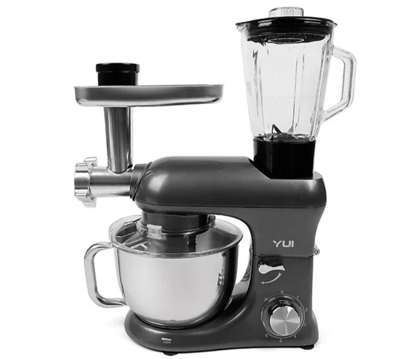 Yui M-200 Multi Fonksiyonel 1800 W 6 lt Gri Stand Mikser
