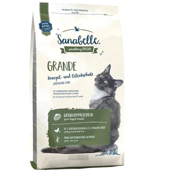 Sanabelle Grande Kıkırdak Gelişimi İçerikli Yetişkin Kedi Maması 2 kg