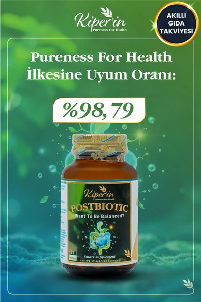 KIPERIN Postbiyotik 210 Milyar Cfu Rhamnosus & Plantarum Sindirim (21Kapsül & 700mg) | Akıllı Gıda Takviyesi 8682304243547 - 4