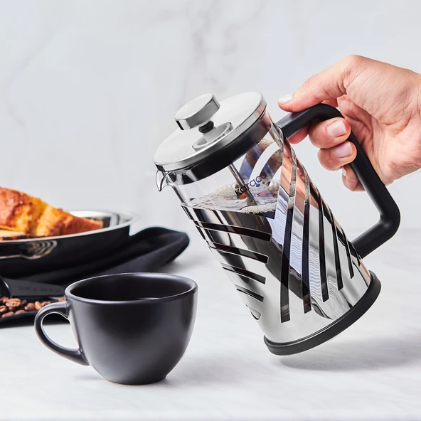 Karaca Wave Borosilikat Cam French Press 600 ml - 2