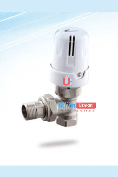 Türkoğlu 1/2 - 1/2 Köşe Termostatik Vana - 4