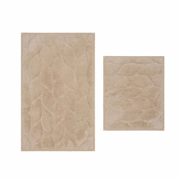 Karaca Home Elegant Vizon Paspas Set 50x40 cm 50x80 cm
