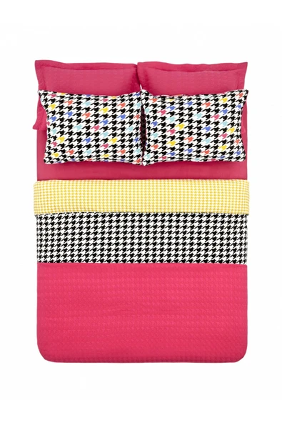 Karaca Home  Reyna Tek Kişilik Düet Set Fuşya - Resim 5