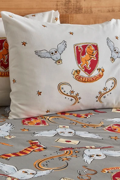 Harry Potter Owl Çift Kişilik Çarşaf Takımı