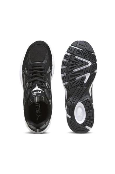 Puma Milenio Tech Suede 393489 01 Kadın Yürüyüş ve Koşu Ayakkabısı Siyah Gümüş 36-40 - 5