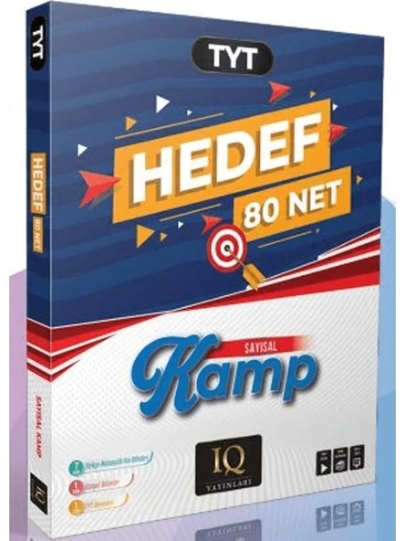 IQ Yayınları Tyt Hedef 80 Kamp Sayısal