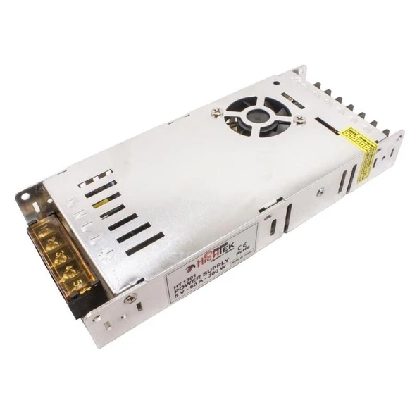 Hightek HT-1301 5V 60A İnce Metal Kasa Adaptör - LED Driver - 2