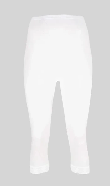 CEYLANOĞLU 237 KADIN RİBANA DANTELLİ DİZALTI TAYT 12 ADET  XL TEN ürün görseli