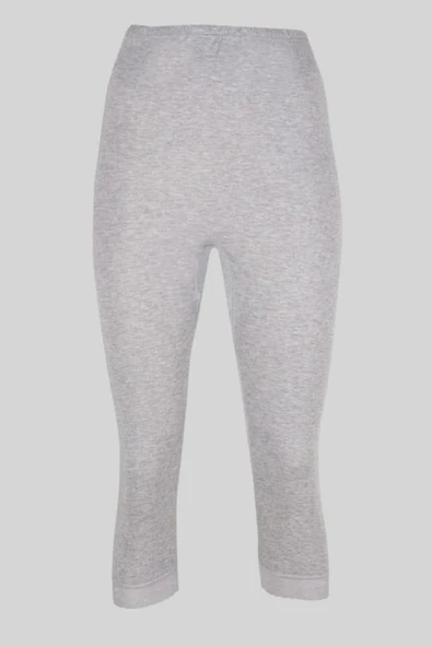 CEYLANOĞLU 237 KADIN RİBANA DANTELLİ DİZALTI TAYT 12 ADET  BEYAZ 2XL - Resim 3