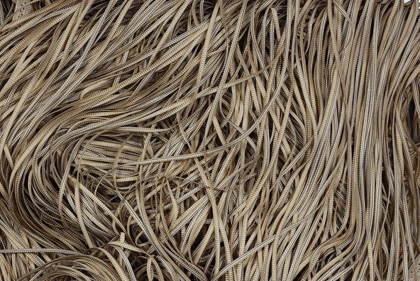 DÜZ İP PERDE 180 Cm En 280 Cm Boy VİZON ÇİFT RENK HAZIR İP PERDE - Resim 5