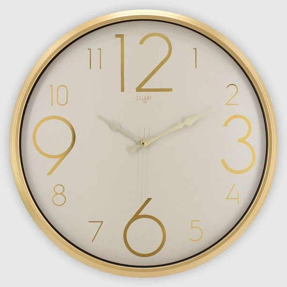 Galaxy Premium Serisi Sessiz Akar Latin Rakamlı Özel Modern Kadran 50 CM Duvar Saati ürün görseli