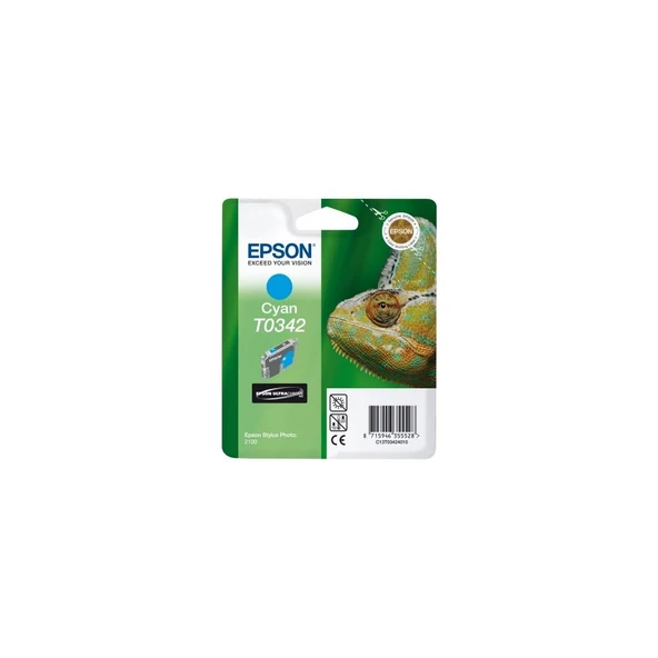 Epson C13T034240 (T0342) Mavi Orjinal Kartuş