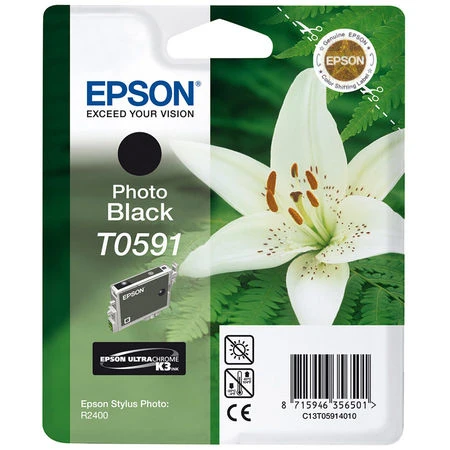Epson (T0591) C13T05914020 Foto Siyah Orjinal Kartuş ürün görseli