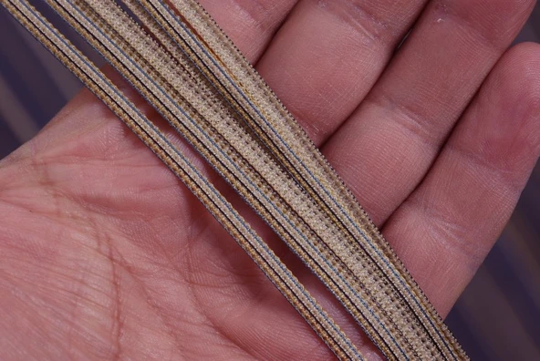 DÜZ İP PERDE 100 Cm En 280 Cm Boy VİZON ÇİFT RENK HAZIR İP PERDE ürün görseli