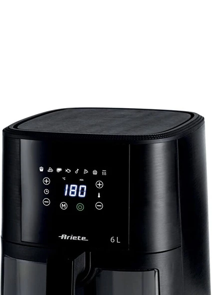 Ariete Cam Pencereli Airfryer 6 lt 4626/00 - Resim 2