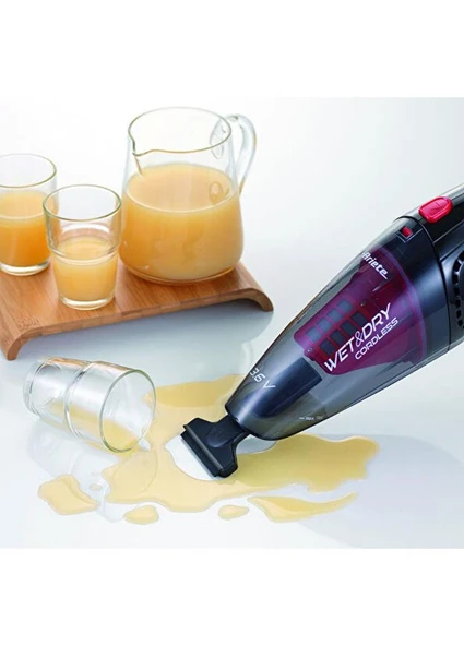 Ariete 2474/00 3.6V 1200mAh Şarjlı Islak & Kuru Mini El Süpürgesi - Resim 2