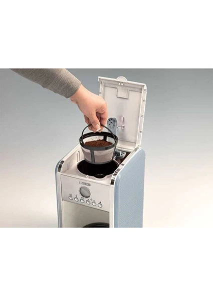 Ariete 1342/05 Mavi Vintage Filtre Kahve Makinesi - Resim 2