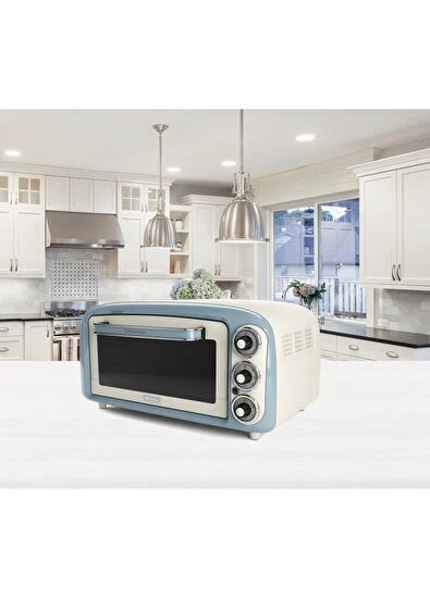 Ariete Vintage Mavi Mini Fırın - 5