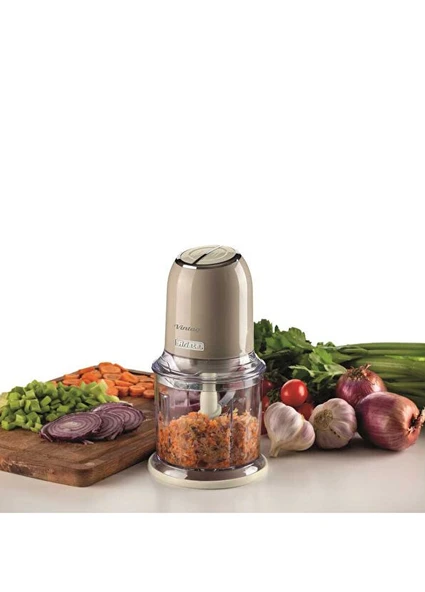 Ariete Vintage Bej Doğrayıcı - Resim 4