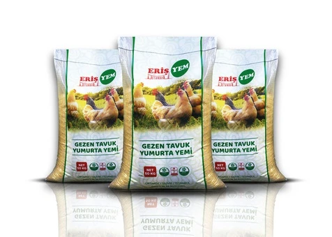 ERİŞ Gezen Tavuk Yumurta Yemi Toz 5 Kg : Gezen Tavuklar İçin Özel Beslenme Çözümü