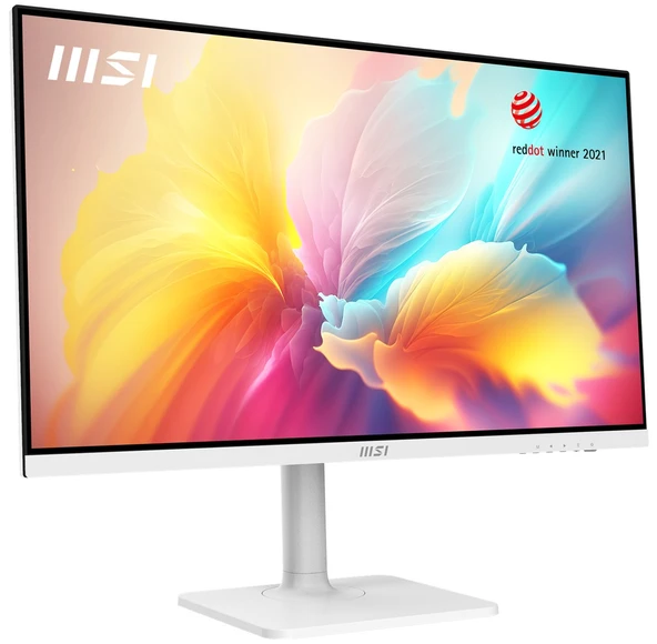 MSI 27 MODERN MD2712PW 1920x1080 (FHD) 16:9 FLAT IPS 100HZ 1MS ADAPTIVE-SYNC PIVOT BEYAZ TYPE-C MONITOR - Resim 3