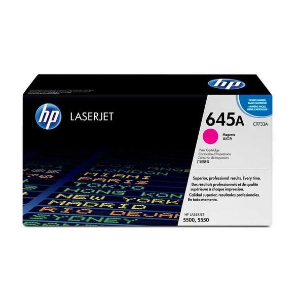 Hp C9733A (645A) Kırmızı Orjinal Toner 12.000 Sayfa