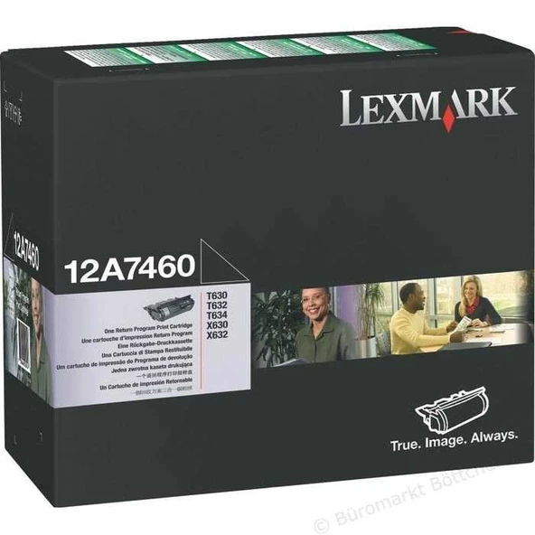 Lexmark T630-12A7460 Orjinal Toner ürün görseli