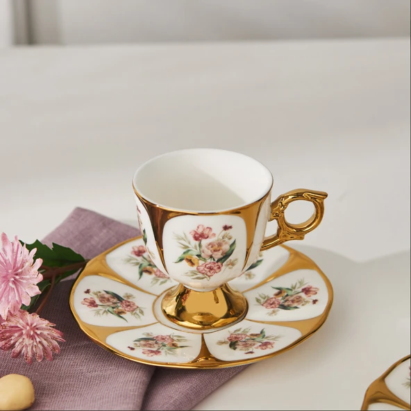 Karaca Söke 2 Kişilik Kahve Fincan Takımı 90 ml - Resim 2