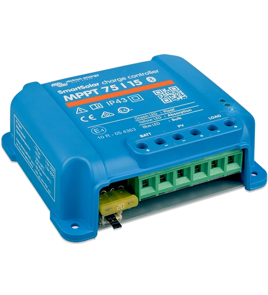 12/24V 15A MPPT Solar Charge Controller, SCC075015060R, Victron - 2
