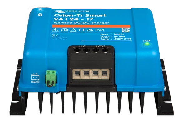 24/24V 17A İzoleli DC DC Şarj Cihazı Charger Bluetooth Özellikli, ORI242440120, Victron ürün görseli 1