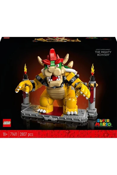 Super Mario™ Mighty Bowser™ 71411 - Yşkin Hayranlar Için Koleksiyonluk Yapım S (2807 Parça) - 3