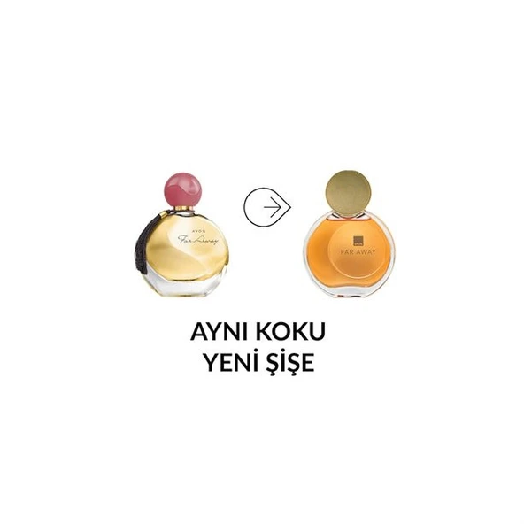 AVON Far Away Kadın Parfüm EDP 50ml - 3