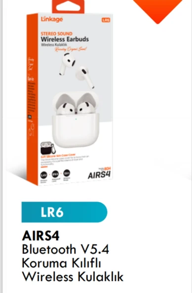 Kulak içi kulaklık wireless Bluetooth airs 4
