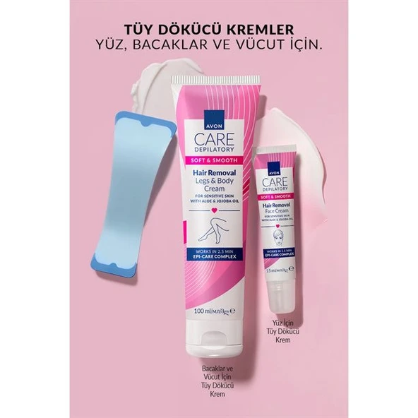 Avon Care Depilatory Vücut İçin Tüy Dökücü Krem 100ml - Resim 3