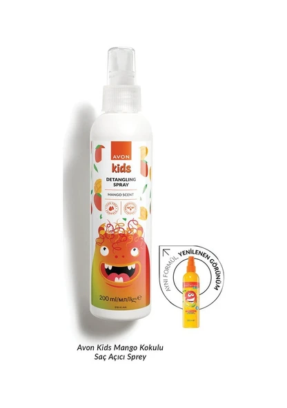 Avon Kids Mango Kokulu Saç Açıcı Sprey 200ml