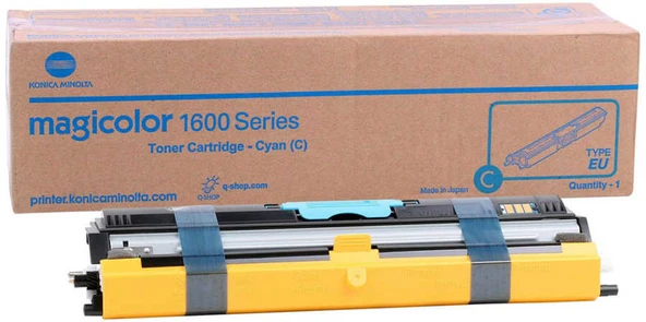 Konica Minolta MagiColor 1600W Mavi Orjinal Toner ürün görseli