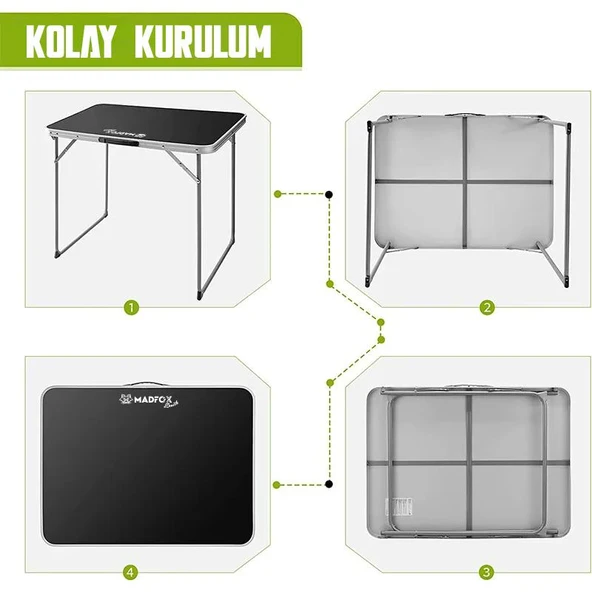 Madfox Zenith Katlanır Kamp Masası - 9