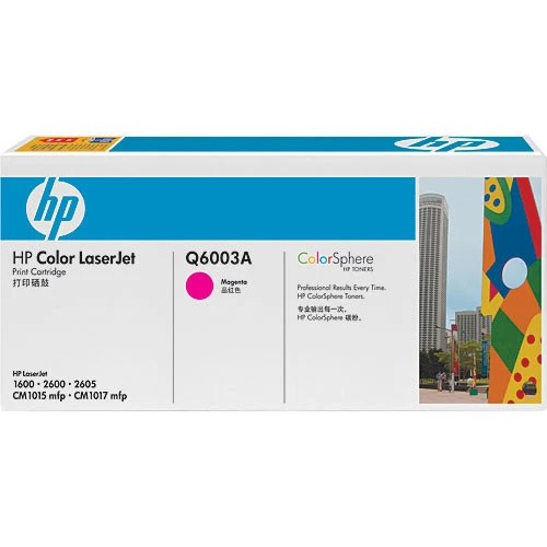 Hp Q6003A (124A) Kırmızı Orjinal Toner ürün görseli