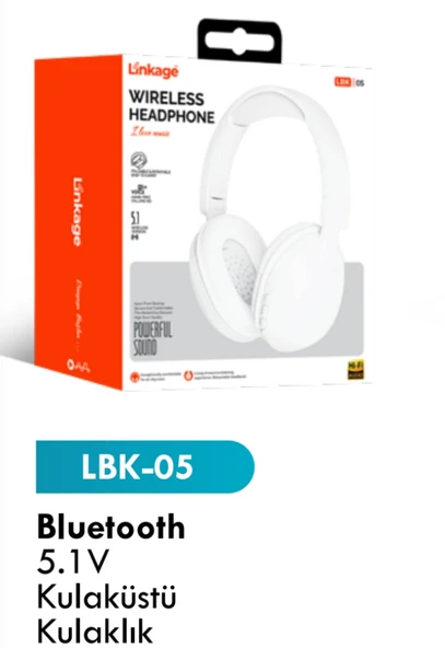 Kulak üstü kulaklık kbk 05