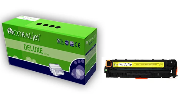 CORALJET  HP CF352A MUADİL SARI RENK TONER ürün görseli