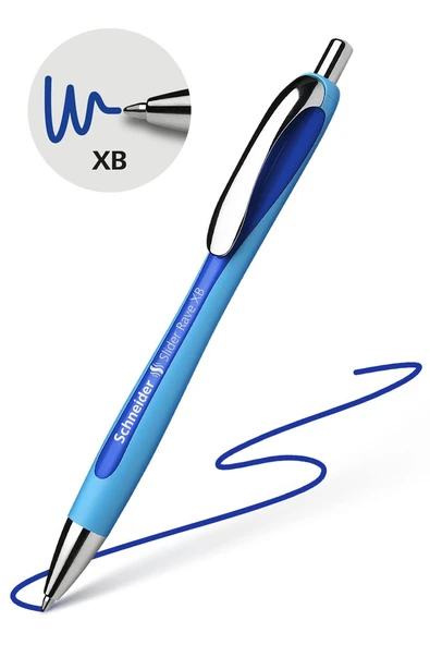Tükenmez Kalem Slider Rave Slider Xb 1 Adet Basmalı Tükenmez Kalem Schneider Slider Rave Slider Xb Büro Ofis Okul - 2