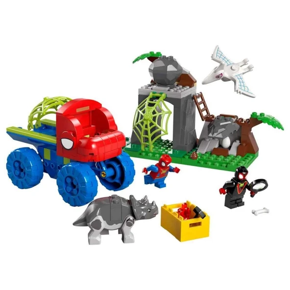 Nessiworld  LEGO Marvel Spidey ve İnanılmaz Arkadaşları Spidey Ekibi Dinozor Kamyonlu Kurtarma 11199 - 6
