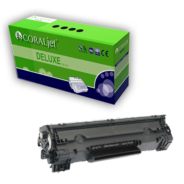 CORALJET  HP CF283A MUADİL SİYAH RENK TONER ürün görseli