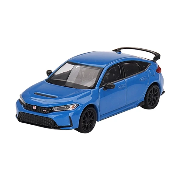 Nessiworld Mini Gt 1:64 Honda Civic Type R Boost Blue Pearl - 2