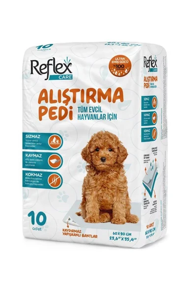 Care Köpek Eğitim Alıştırma Pedi 60x90 Cm 10 Lu
